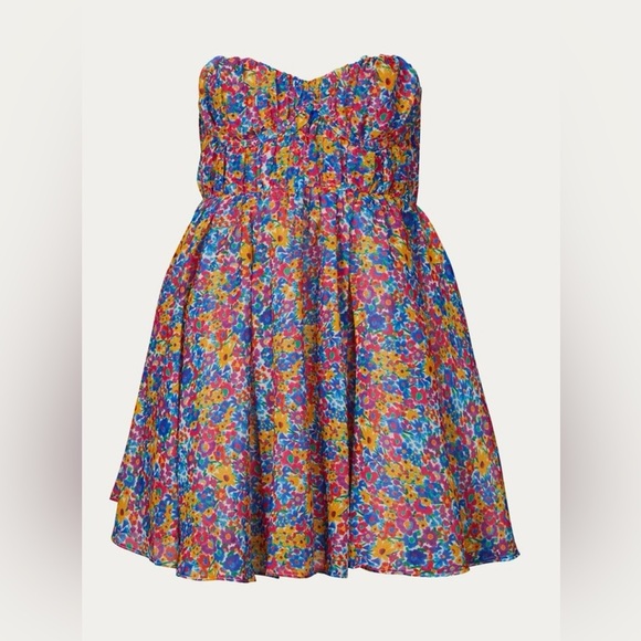 For Love And Lemons Multicolor Floral Dress - Picture 2 of 9
